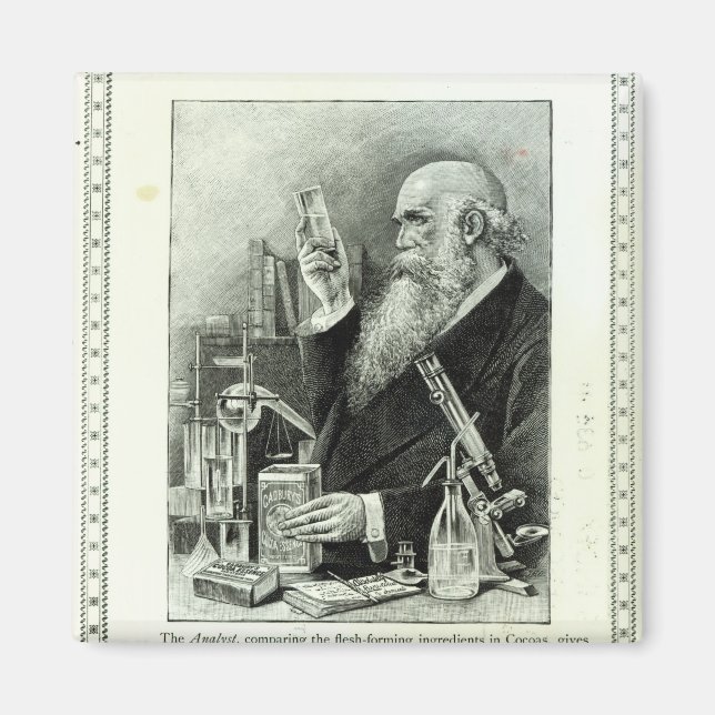 Werbung für "Cadbury's Cocoa" Magnet (Vorne)