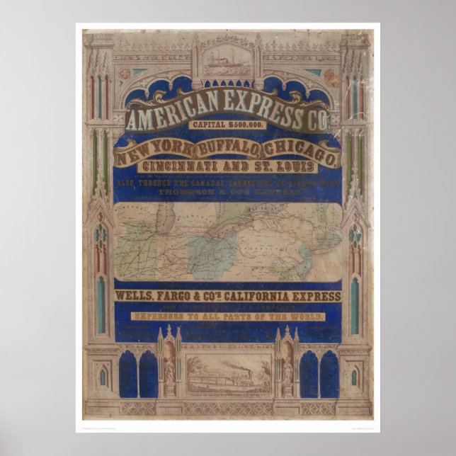 Werbung für California Express (2546A) Poster (Vorne)