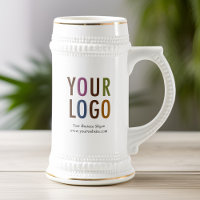 Werbung für das Logo "Coffee Beer Stein Custom Com