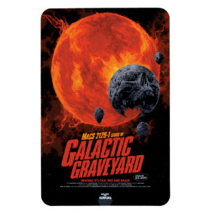 Werbung für einen Sci-Fi-Horrorfilm, Galaktischer  Magnet