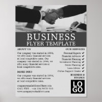 Werbung für Handshake, Business & Finance