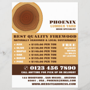 Werbung für Heartwood, Holz/Holz/Holzgarten Flyer