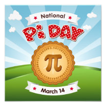 Werbung für Ihr Pi Day Party, März 14