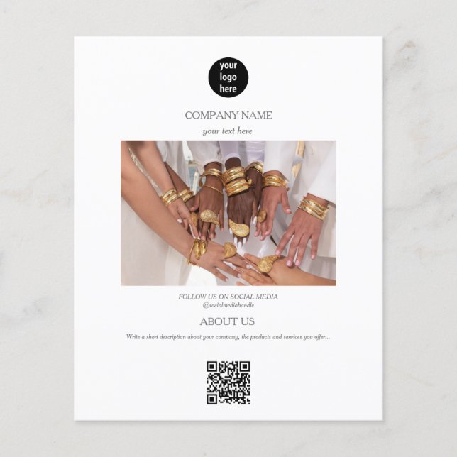 Werbung für Juweliermarken Flyer (Vorne)