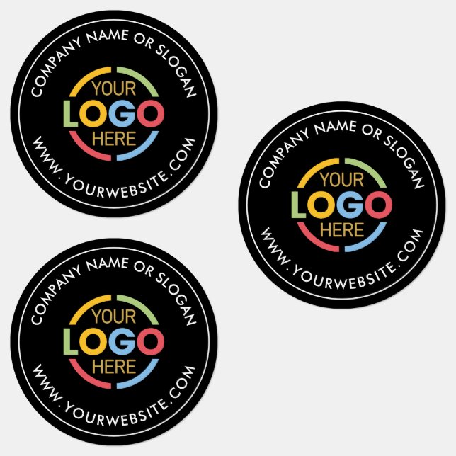 Werbung für Minimalistische Firmenlogos Etiketten (Gruppe)