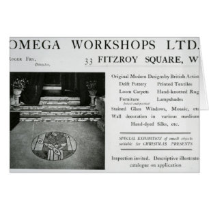 Werbung für Omega Workshops Ltd