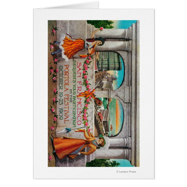 Werbung für Portola Festival (Frauen) (Vorne)