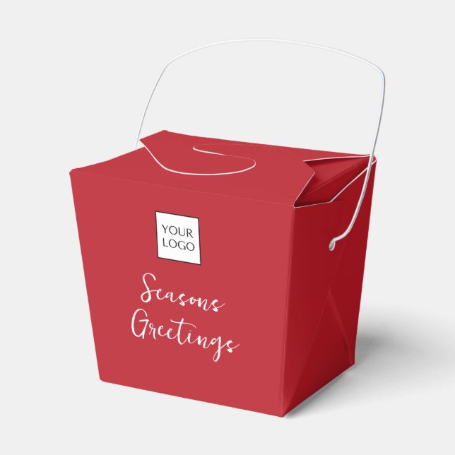 Werbung für Red-Logo Geschenkschachtel (Vorderseite)