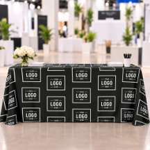Werbung für Schwarz-weiße Logos