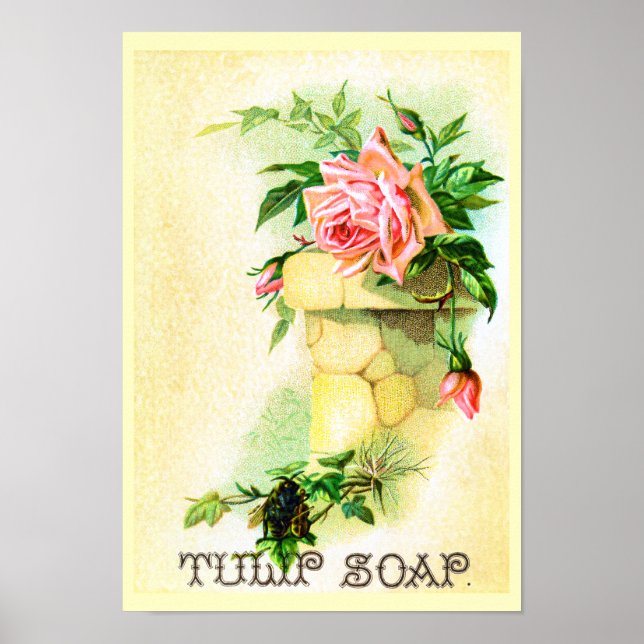 Werbung für Tulip Soap Poster (Vorne)