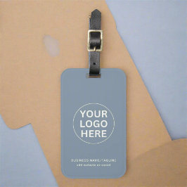 Werbung für umweltfreundliche Blue-l-Business-Logo Gepäckanhänger