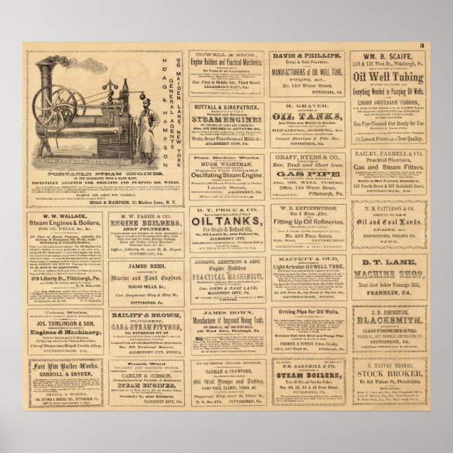 Werbung Poster (Vorne)