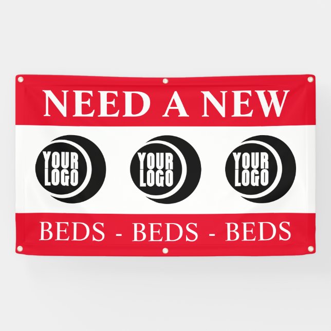 Werbung und Logo Banner (Horizontal)