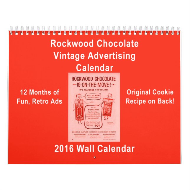Werbungs-Kalender KRW Rockwood Schokoladen-Co Kalender (Titelbild)