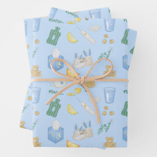 Werde Bald Wieder Gesund Fühle Dich Besser Kranker Geschenkpapier Set