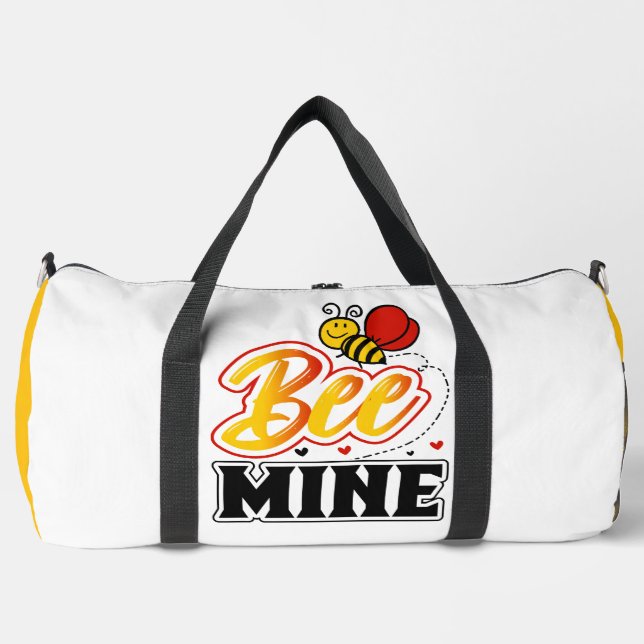Werde mein Herz  Duffle Bag (Vorderseite)