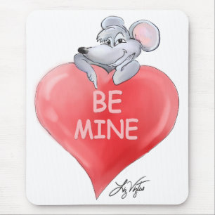 Werde meine Valentine Mousepad