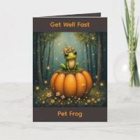 Werde schnell wieder gesund, Frosch
