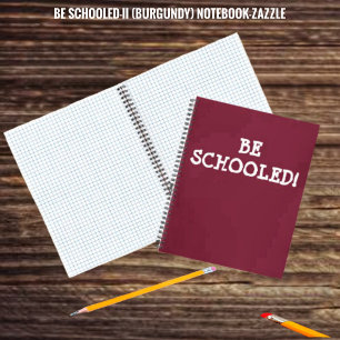 WERDE SCHULDIG! NOTIZBUCH