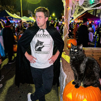 Werde unregierbar - Schwarze Katze beißt Hand Lust T-Shirt