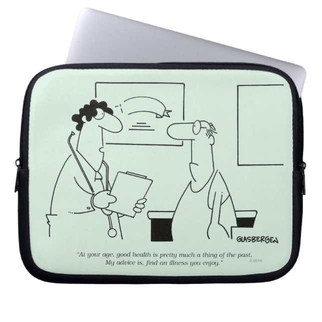 Werden älter laptopschutzhülle (Vorderseite)