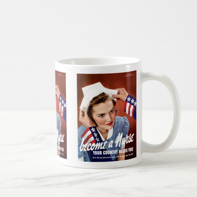 Werden eine Krankenschwester Kaffeetasse (Rechts)