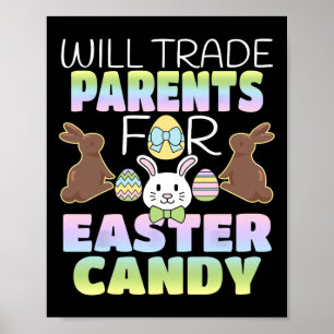 Werden Eltern für Niedliche Osterkadengänge tausch Poster