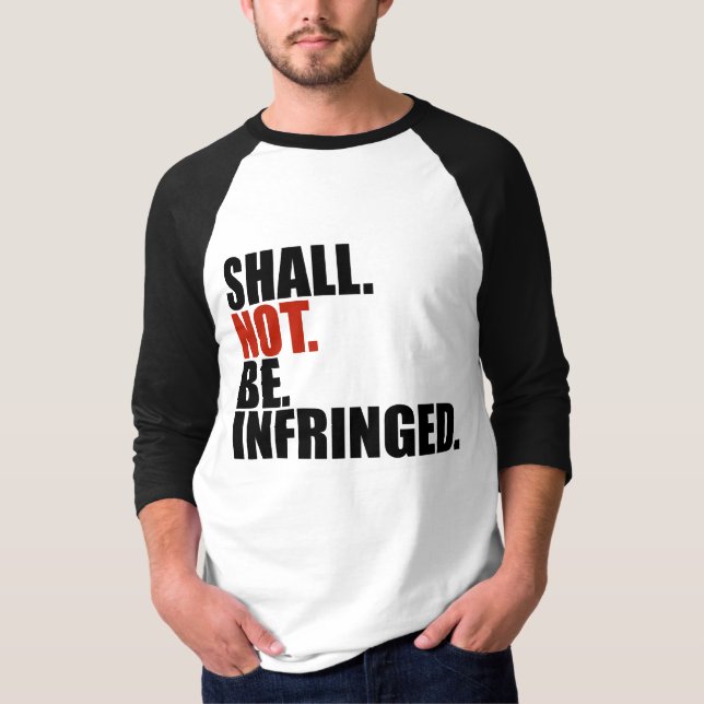 WERDEN ES TUN Sie. NICHT. SEIEN Sie. VERLETZT. T-Shirt (Vorderseite)