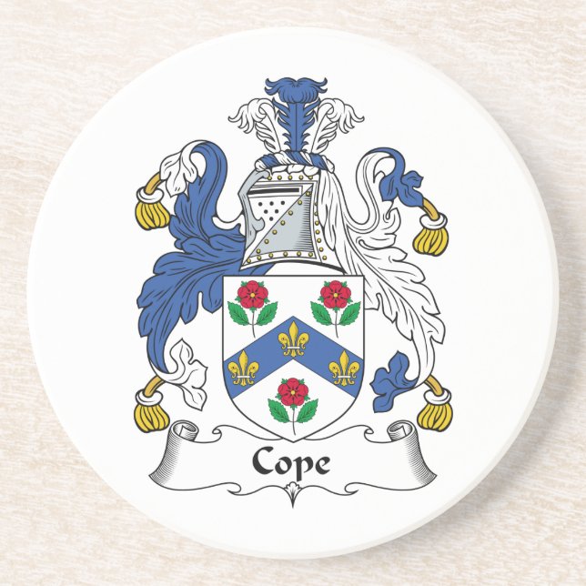 Werden Familienwappen fertig Untersetzer (Vorne)