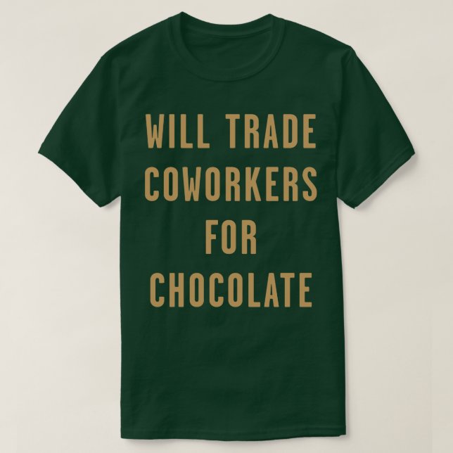 Werden Mitarbeiter für Schokolade-Valentinstag tau T-Shirt (Design vorne)