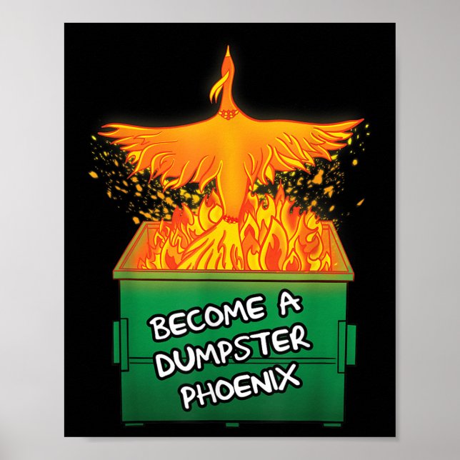 Werden Sie ein Dumpster Pcute Ss Niedlich Ssnix Fu Poster (Vorne)