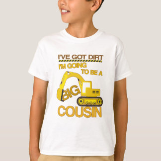 Werden Sie ein großer Cousin Bauwesen T - Shirt