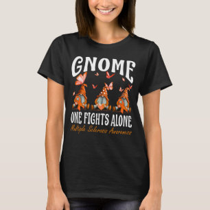 Werden Sie ein Kampf allein Multiple Sklerose Awar T-Shirt
