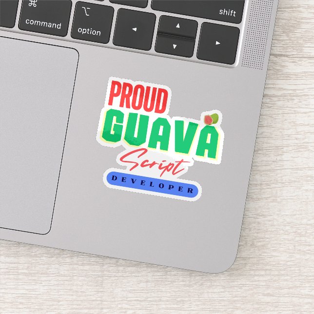 Werden Sie GuavaScript Language Developer Sticker (Detail)