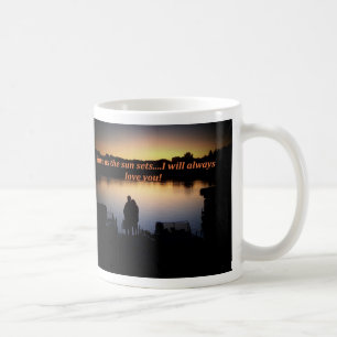 werden Sie immer Liebe Sie Kaffeetasse