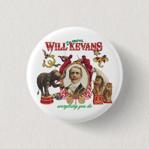 werden Sie kevans Abzeichen 2 Button