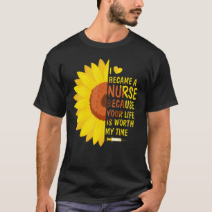 Werden Sie Krankenleben wert meine Zeit Krankensch T-Shirt