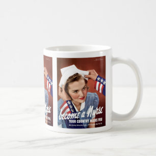 Werden Sie Krankenschwester Kaffeetasse