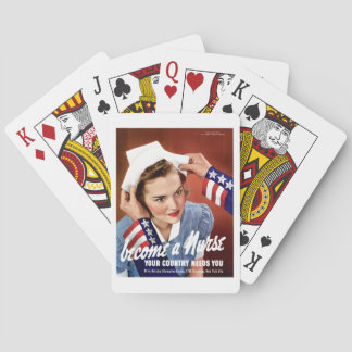Werden Sie Krankenschwester Spielkarten