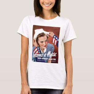 Werden Sie Krankenschwester T-Shirt