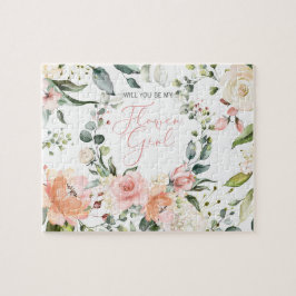 Werden Sie mein Blumenmädchen Pink Blumenschrift s