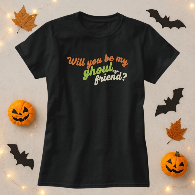 Werden Sie mein Freund Ghoul Funny Halloween Puff  T-Shirt (Von Creator hochgeladen)