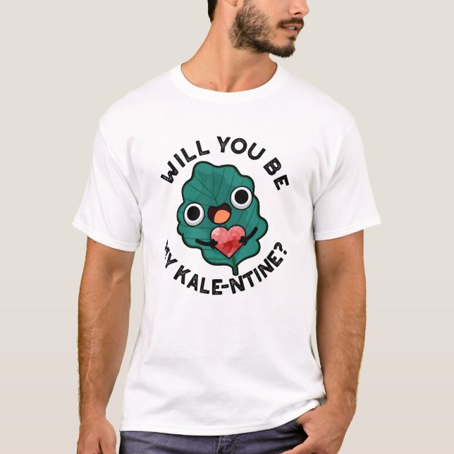 Werden Sie mein kale-entine Funny Valentine Pub se T-Shirt (Vorderseite)