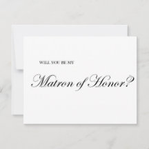 Werden Sie mein "Matron of Honorar"-Empfehlungskar
