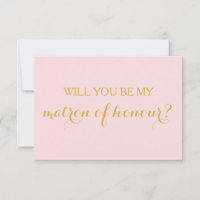 Werden Sie mein Matron zum Brautparty der Ehrenkar