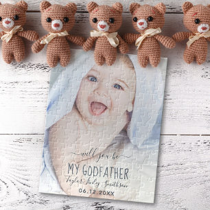 Werden Sie mein Pate Niedliches Personalisiertes F