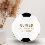 Werden Sie mein Trauzeuge Individuelle Name Footba Fußball<br><div class="desc">Wirst du mein Trauzeuge Individuelle Name Fußball Fußball Fußball Ball sein? Füge Deinen Namen hinzu. Sie können den Text ändern.</div>