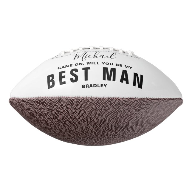 Werden Sie mein TRAUZEUGE sein, der einen Personal Football (Gedreht 270)