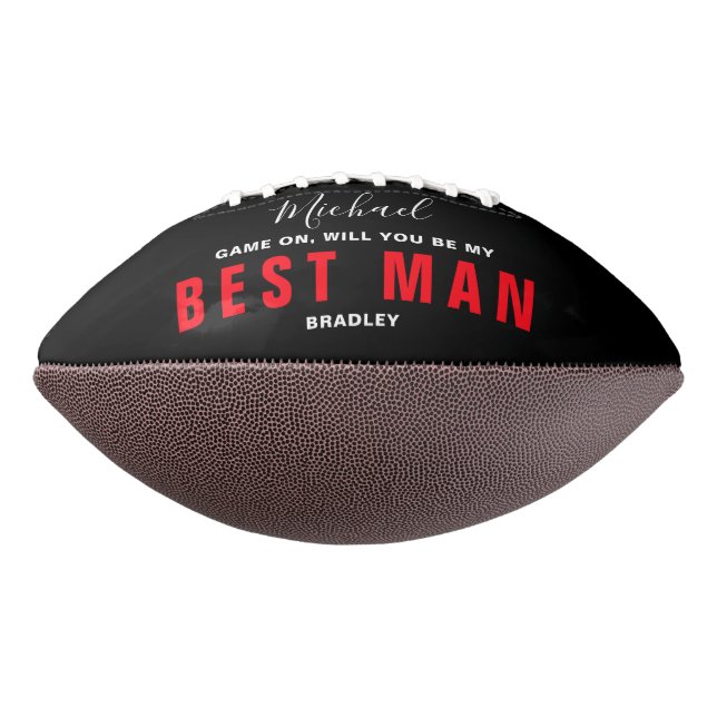 Werden Sie mein TRAUZEUGE sein, der einen Personal Football (Gedreht 270)