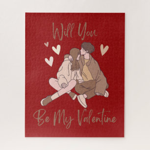 Werden Sie mein Valentinin sein?